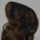 Men's Wigs 70s 80s Rock Wig Brown Wavy Mullet Wigs for Men Halloween Costume Theme Party Wig