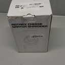 Rotary Cheese Grater Multi-Purpose Stainless Steel Cheese Shredder - Cheese Grater With Handle Effortless Grating of Carrots, Potatoes, Vegetables, and Fruits (blue)