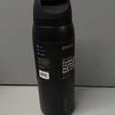 Owala FreeSip Insulated Stainless Steel Water Bottle with Straw, BPA-Free Sports Water Bottle, Great for Travel, 40 Oz, Very, Very Dark