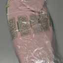 Bedside Organizer with Fixed Straps and Water Bottle Holder for Home, College, Dorm, Bunk, Hospital, Crib, Bed Rails - Pink