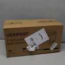 VERIFOST 2 Pack Under Sink Organizers and Storage, Double Sliding Kitchen Cabinet Organizer, 2 Tier Height Adjustable Countertop Organizer for Kitchen Bathroom Laundry, White