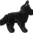 Douglas Harko Black German Shepherd Dog Plush Stuffed Animal