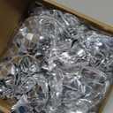 Lyrow 12 Pack Disco Ball Party Favors Sequin Bulk Hair Scrunchies Silver Shiny Glitter Sparkle Disco Metallic Accessories for 80s 90s Gift Birthday Western Bridal Shower Bachelorette (Silver)