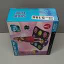 WAYKEE Dance Mat Toys for 3-12 Year Old Girls, Electronic Dance Pad with Light-up LED Wireless Bluetooth & 5 Game Modes, Christmas Birthday Toys Gifts for 3 4 5 6 7 8 9 10+ Year Old Girls