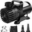 VIVOSUN 2700 GPH Submersible Water Pump with Barrier Bag, 120W Pond Pump with 15FT. Lift Height, Ultra Quiet Aquarium Pump for Pond, Waterfall, Fish Tank, Statuary, Hydroponic