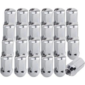 Set of 24 M14x1.5 Lug Nuts Comptible with Replacing Silverado Tahoe Suburban Tahoe Sururban Escalade Xt6 Xt5, 7/ 8 Hex 1.77-Inch OEM Factory Style Large Acorn Socket Lug Nuts