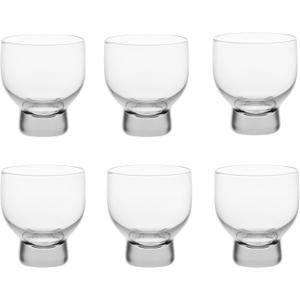 Urban Tokyo Glass Cold Sake Glass 3 fl oz Cup Dishwasher Safe Pack of 6 Restaurant Grade Shot Glass (Clear)