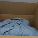 Bedsure King Size Comforter Set, Grayish Blue Soft Prewashed Bedding for All Seasons, 3 Pieces GentleSoft Down Alternative Bed Set, 1 Lightweight Comforter (104"x90") and 2 Pillowcases (20"x36")