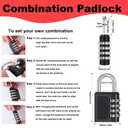 Smseace 1Pack Gate Valve Lockout Device with Coded Lock Suited for 1to2-1/2 gate Valve Handles Gate Valve Lockout Water Spigot Lock for Outdoor Faucet Water Spigot Faucet Devices