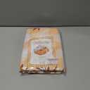 Softalker Fall Tablecloth Rectangle 60x84 Inch, Thanksgiving Autumn Harvest Pumpkin Buffalo Plaid Decoration Table Cloth, Stain Resistant Table Cover for Party/Dining/Holiday, Orange Checkered