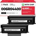 B230 B225 B235 Black High Capacity Toner Cartridge 006R04400 2-Pack Replacement for Xerox 006R04399 006r04400 006r04401 Toner Compatible with Xerox B230 B225 B235 B230DNI B225DNI B235DNI Laser Printer