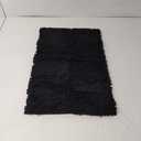 Bathroom Rugs Black 16" x 24"