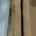 Amazon Basics Adjustable Room Darkening Blackout Curtain Rod - 28" to 48", Black