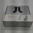 JISULIFE Portable Neck Fan, Hands-Free Bladeless, 5 Speeds, 4000 mAh Battery Operated Wearable Personal Fan, Twistable, Rechargeable, Gift for Women Men-Pink