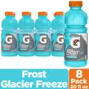 Gatorade Thirst Quencher, Glacier Freeze, 20 Fl Oz (Pack of 8)
