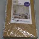 MIULEE Gray Privacy Sheer Curtains That Let Light in 84 Inches Long Non-See-Through Semi Sheer Curtain Light Filtering Window Curtains Drapes for Living Room Bedroom 2 Panels Set 52 X 84