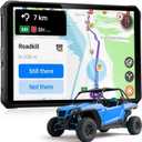 MUNBYN Rugged Tablet Android 14 ILT03, 8.68" GPS Tablet for UTV, 33W Fast Charging, IP68 Waterproof, 8000mAh Lasts 11 Hours, 32MP+48MP Dual Camera, 8GB+128GB, 4G LTE for Offroad, Drone, 2Y Protection