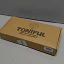 TONIFUL 4 Set Black Gold Balloon Centerpieces for Table, Balloon Stand Kit for Black Gold Party Decor 40th 50th 60th 70th Birthday Decorations Anniversary Graduation Decorations 2026 Retirement