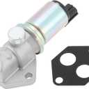 Idle Air Control Valve for Ford F-150 1997-2004 Fuel Injection Idle Air Control Valve IAC W/Gasket for Lincoln Navigator 1998-2004 No.F75Z9F715AA/F75Z9F715AB