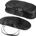 Mudder Blindfold Eye Mask Shade Cover for Sleeping with Nose Pad, 10 Pack