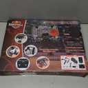 Basketball Hoop Indoor for Kids,LED Light Mini Basketball Hoop with 3 Balls & Electronic Scoreboard,Over The Door Basketball Hoop, Basketball Boy Toys Gift for Kids 3-12 Year Old Boys Girls Teen