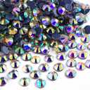 2 x SS20 Hotfix Rhinestones Crystal AB, 2160 Pcs, Iron-On Glass Stones for Garment, DIY Craft, T-Shirt, Fabric Decoration, Strong Glue