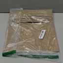 Homaxy Faux Leather Heat Resistant Placemats for Dining Table Set of 6, Waterproof Wipeable Washable PU Table Mats, Easy to Clean Anti-Slip Place Mats, 11.8" x 17", Light Brown