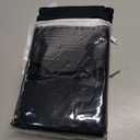 Superior 100% Egyptian Cotton 1500 Thread Count Oversized King Pillowcase Set Solid, Black