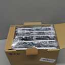 AT&T BL102-5 DECT 6.0 5-Handset Cordless Phone for Home with Answering Machine, Call Blocking, Caller ID Announcer, Audio Assist, Intercom, and Unsurpassed Range, Silver/Black