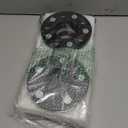 4pc 15mm Hubcentric Black Wheel Spacers 5x4.5 (67.1mm CB) 12x1.5 Stud Compatible with Genesis Tiburon Veloster Optima Soul Mazda 3 5 CX-7 Miata MX-6 RX-7 RX-8 Protege Compass Patriot Evo8 9 10 Eclipse