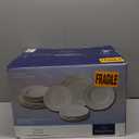 Villeroy & Boch Manoir Collection 18-Piece Dinnerware Set, Plates & Bowls, Premium Porcelain, Made in Germany, Dishwasher & Microwave Safe, Rich, Creamy White