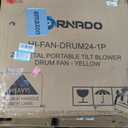 Tornado 24" Metal Drum Fan - High Velocity, 7700 CFM, 3-Speed, Heavy Duty for Industrial & Commercial Use, 1/3 HP Motor, 8 FT Cord, ETL Listed