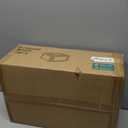 Attelite Shoe Box Organizer,Set of 6,Stackable Plastic Shoe Box with Clear Door, Shoe Storage Box Containers,For Display Sneakers,Easy Assembly,Fit up to US Size 12(13.4x 10.6x 7.4) (XL-6-pcs)