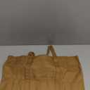 Leclane Canvas Tote Bag with External Pocket Large Patchwork Tote Bag Unisex Grocery Bags for Shopping Travel Camping Beach