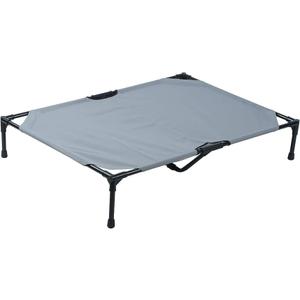 Elevated Dog Bed, Outdoor Raised Dog Cots Bed, Folding Dog Bed, Breathable Moistures Proof Raised Foldable Beds for Large Medium Small Dogs