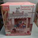 Large Claw Machine for Kids Adults, Mini Vending Machine with 30 Fun Toys, Candy Dispenser Machine, Prize Dispenser with Music Light Birthday Gifts for Boys Girls Age 5-7 8-10 10-12 (Bunny)