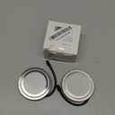 2 Pack Range Hood Lights with SM Socket DC 12V 1.5W 6500K Hole Closet Range Hood LED Light Recessed Stove Hood Light Bulb Replacement, SM Socket