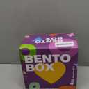 Original Design Lunchable Container Bento Box, 40OZ Large Snack Containers for Adults & Kids with 4 Compartments, 4 Pack Bento Lunch Box with Salad Dressing Containers, Microwave & Dishwasher Safe