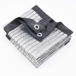 COOLBOYS 99% Aluminet Shade Cloth Reflective Tarp 20x30FT Silver