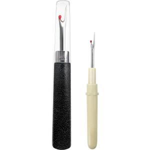 2PCS Seam Rippers, Sharp Sewing Seam Thread Remover Stitch Unpicker with Ergonomic Handles for Needle Work Patterns and Sewing Clothes