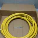 40FT CSST 1/2'' Gas Line Hose, 1/2 Inch Flexible Gas Line Hose for Natural Gas and Propane, Corrugated Stainless Steel Tubing Pipe with 2 Male Adapter Fittings