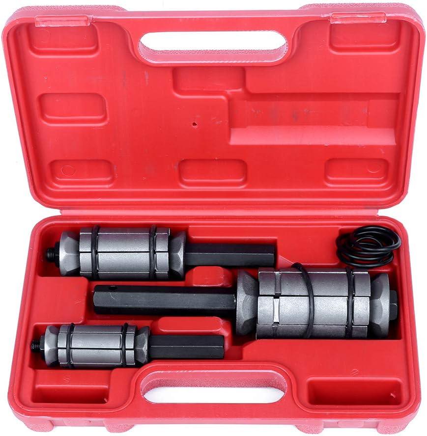ROADFAR 3 Pcs Tail Pipe Expander Kit 1-1/18" to 3-1/2" Tail Pipe Spreader Tool Set Compatible With Most Cars and Trucks