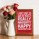 7 x Valentine's Day Gifts for Him Her, Valentines Day Card for Men Women, Vday Card Gifts for Husband Boyfriend Wife Girlfriend (QQ-166)