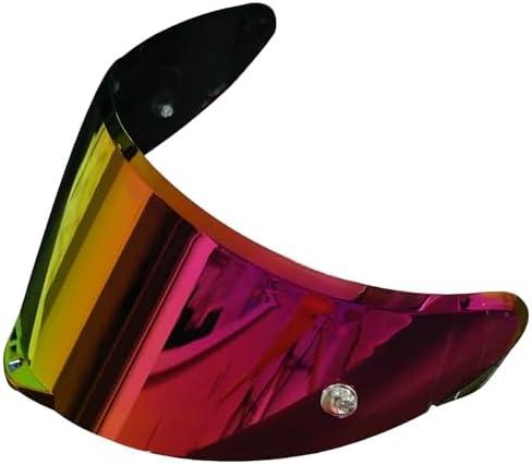 AGV Pista Corsa Gprr Visor Commpatible with for Day and Night Use (Rose Red)