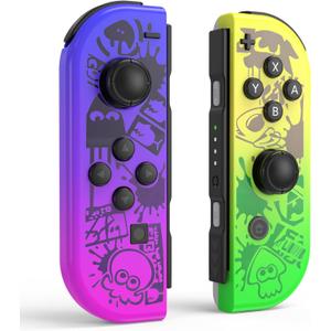 KIHHBEII Controller for Nintendo Switch Controller, Switch Wireless Controllers Compatible with Switch/Lite/OLED, Support Motion Control/Wake-up/Dual Vibration