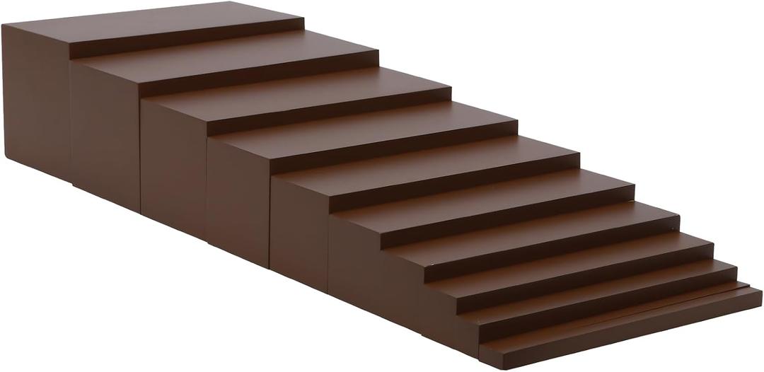 Adena Montessori Small Brown Stair Materials (7x7x14cm)