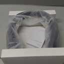 JISULIFE Portable Neck Fan, Hands Free Bladeless Fan, 5 Speeds, 4000 mAh Battery Operated Wearable Personal Fan, Twistable, Rechargeable, Gift for Women Men-Blue