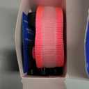 PcEoTllar Light up Dog Collar for Night Walking - LED Dog Collar Light Rechargeable Color Changing, Glow in The Dark Dog Collars Waterproof Glowing Dog Collars for Large Small Medium Dogs (M(15 inch-19.7 inch), Pink)