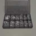 UNA GELLA Short Almond Nail Tips Pre-shape Short Almond Gel Nail Tips 216pcs Press on Nails 12 Sizes Soft Gel Acrylic Clear Fake Full Cover for Nails Extension Home DIY Salon