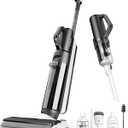 Tineco Smart Wet Dry Vacuum Cleaners, Floor Cleaner Mop 2-in-1 Cordless Vacuum for Multi-Surface, Lightweight and Handheld, Floor ONE S5 Combo